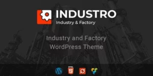 Industro Industry Factory WordPress Theme 1.1.1破解版主题
