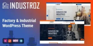 Industroz Factory Industrial WordPress Theme 4.6破解版主题