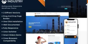 Industry Business WordPress theme WordPress Theme 1.0.2破解版主题
