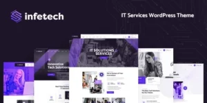 Infetech IT Services WordPress Theme 1.0.8破解版主题