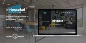 Inhousekai | Modern Design Interior WordPress Theme 1.3破解版主题