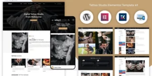 InkArt Tattoo Studio Artist WordPress WordPress Theme 1.0破解版主题