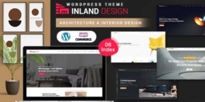 Inland Architecture Interior Design Theme With AI Content Generator 1.0.4破解版主题