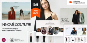 Innové Couture Fashion Boutique WordPress 1.0破解版主题