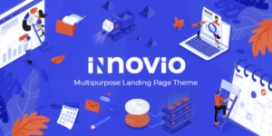 Innovio Multipurpose Landing Page Theme 1.7破解版主题