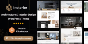 Inoterior Architecture Interior Designer WordPress Theme + RTL 4.5破解版主题