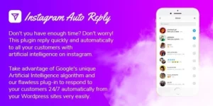 Instagram Auto Reply with Artificial Intelligence Chat Bot 1.9破解版插件