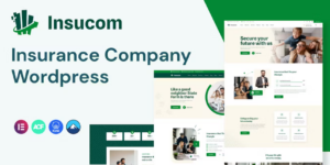 Insucom Insurance WordPress Theme 1.0破解版主题