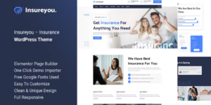Insureyou – Insurance WordPress Theme 1.0.0破解版主题