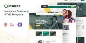 Insurez Insurance Company WordPress Theme 1.0.1破解版主题