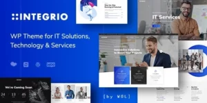 Integrio IT Solutions and Services Company WordPress Theme 1.1.3破解版主题