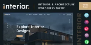 Interiar Interior Design WordPress Theme 1.0.2破解版主题