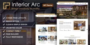 Interior Arc Architecture WordPress Theme 1破解版主题