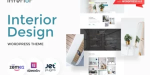 Interior Interior Design Company Responsive WordPress Theme 1.0.1破解版主题