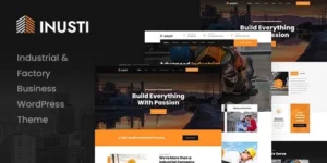 Inusti – Factory Industrial WordPress Theme 1.0.7破解版主题