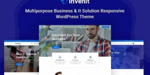 Invenit Multipurpose Business and IT Solution Responsive WordPress Theme 1.0.1破解版主题