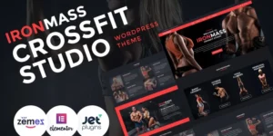 IronMass Gym Fitness Bodybuilding WordPress Theme 1.0.1破解版主题