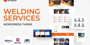 Irozo Welding Services WordPress Theme 2.0.1破解版主题