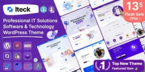 Iteck Software Technology WordPress Theme 1.0.8破解版主题