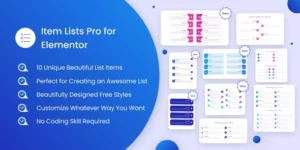 Item Lists Pro for Elementor 1.4破解版插件