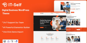 Itself Digital Business WordPress Theme 1.0.1破解版主题