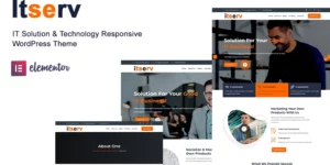 Itserv – Software and IT Solutions WordPress Theme 1.0.0破解版主题