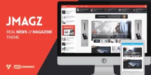 JMagz Tech News Review Magazine WordPress Theme 1.4破解版主题