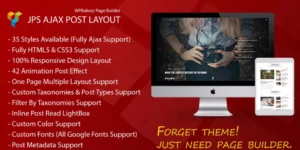 JPS Post Layout Addon For WPBakery Page Builder 2.0.0破解版插件