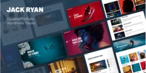 Jack Ryan Creative Portfolio WordPress Theme 1.0.2破解版主题