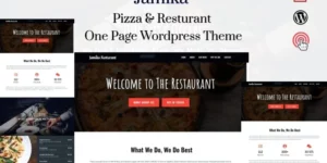Jamika Restaurant One Page WordPress Theme 1.0.0破解版主题