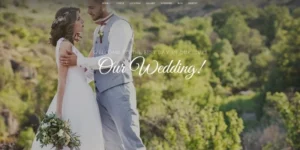 Jen+Ben One Page Wedding WordPress Theme 1.0.0破解版主题