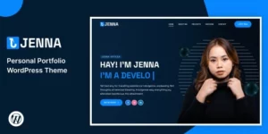 Jenna – Personal Portfolio WordPress Theme 1.0破解版主题