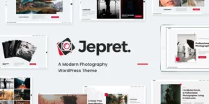 Jepret | Modern Photography WordPress Theme 1.2破解版主题