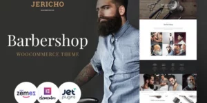 Jericho Barber Shop Modern WordPress Theme 1.0.0破解版主题