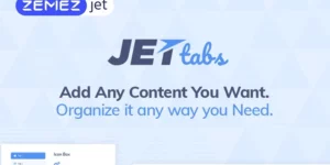 JetTabs Tabs and Accordions for Elementor Page Builder WordPress Plugin 2.1.25.3破解版插件