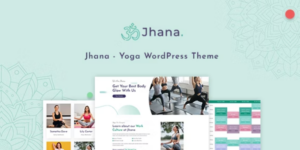 Jhana Yoga WordPress Theme 1.1.7破解版主题