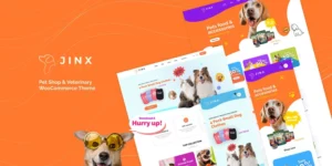 Jinx Pet Shop Veterinary WooCommerce Theme 1.0.3破解版主题
