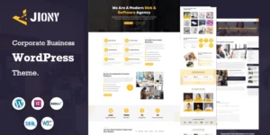 Jiony Multipurpose Corporate Business WordPress Theme 1.0.0破解版主题