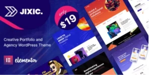 Jixic Creative Portfolio Agency WordPress Theme 1.4破解版主题