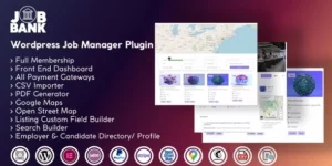 JobBank WordPress Job manager plugin 1.1.6破解版插件