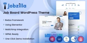JobZilla Job Board WordPress Theme 1.6破解版主题