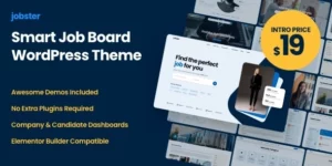 Jobster Smart Job Board WordPress Theme 1.7破解版主题