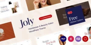 Joly Hairdresser Beauty Salon WordPress Theme 1.0破解版主题