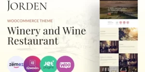Jorden Wine Winery WordPress Theme 1.0.1破解版主题