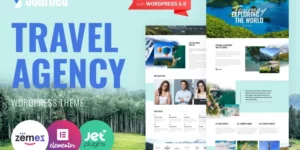 Journeo Travel Agency WordPress Elementor Theme WordPress Theme 1.0.1破解版主题