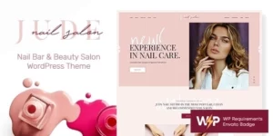 Jude | Nail Bar Beauty Salon WordPress Theme 1.1.2.1破解版主题
