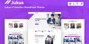 Jukus IT Solution WordPress Theme 1.0.0破解版主题
