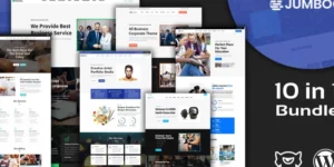 Jumboo Multipurpose Responsive Landing Pages WordPress Theme Bundle 1.0.0破解版主题