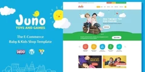 Juno | Kids Toys Games Store WordPress Theme 2.12.0破解版主题