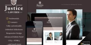 Justice – Lawyer WordPress Theme 1.12破解版主题